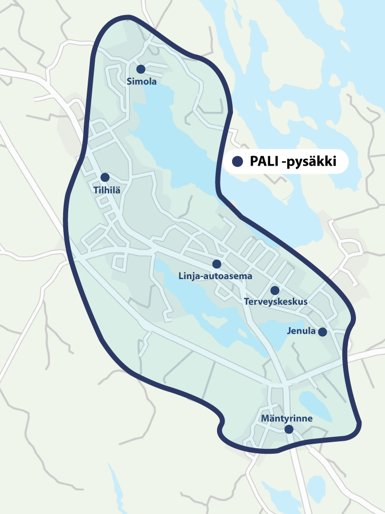 Kuvassa PALI alue Nilsiässä