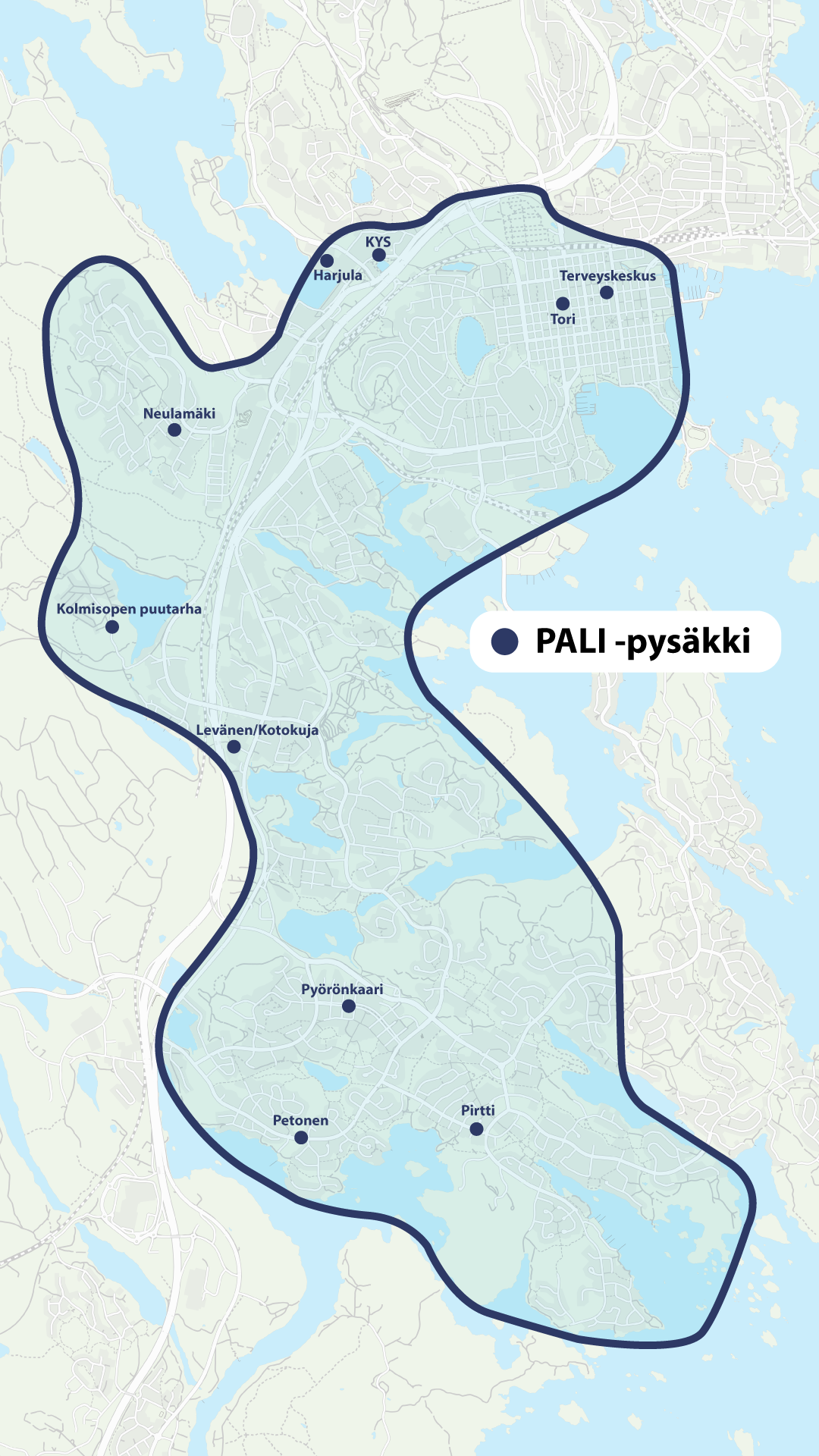 Kuvassa P4 PALI -alue