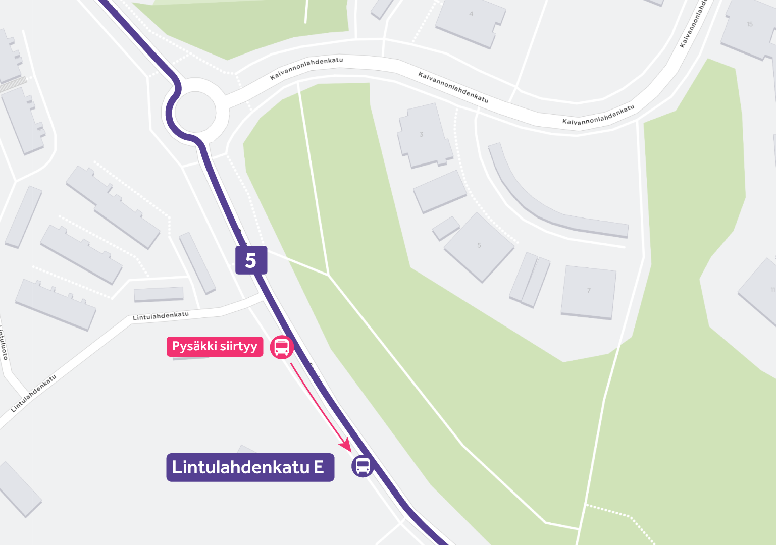 Lintulahdenkatu_väliaikainen